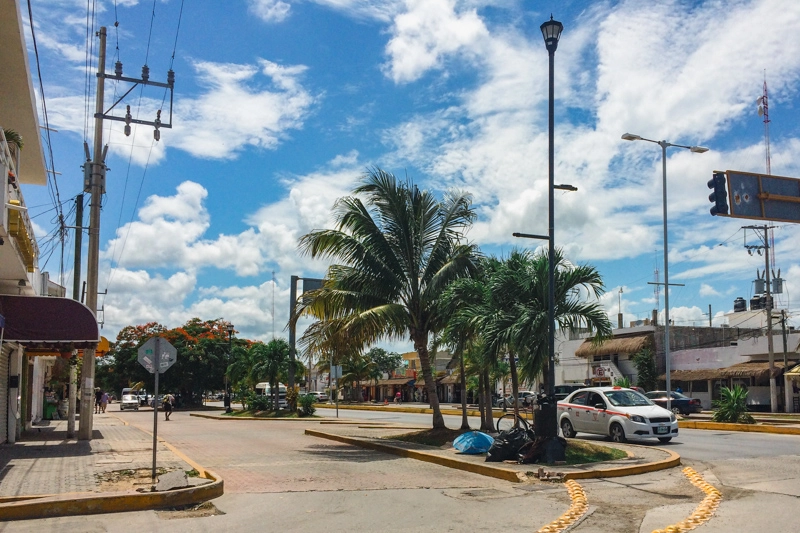Tulum Pueblo: centro da cidade de Tulum