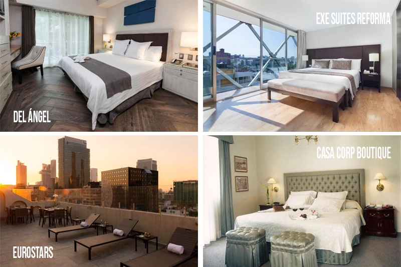 Hoteis de luxo e mais conforto na Cidade do Mexico