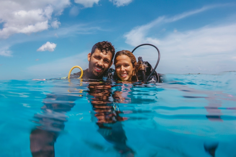 Profundo no Mundo mergulhando em Cozumel