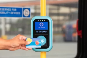 Para usar o transporte em Los Angeles, você precisa de um TAP Card