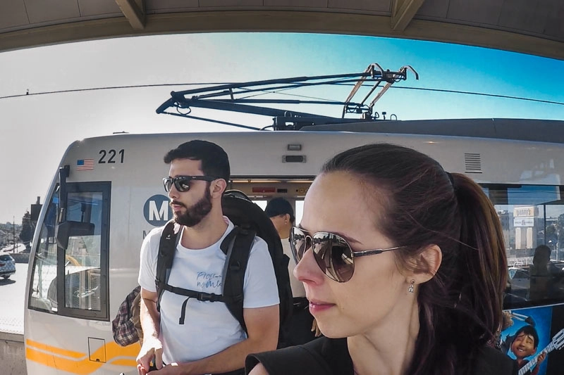 Como usar o transporte público em Los Angeles