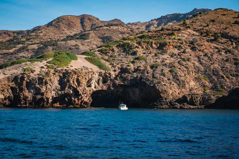Caverna das Channel Islands, na California