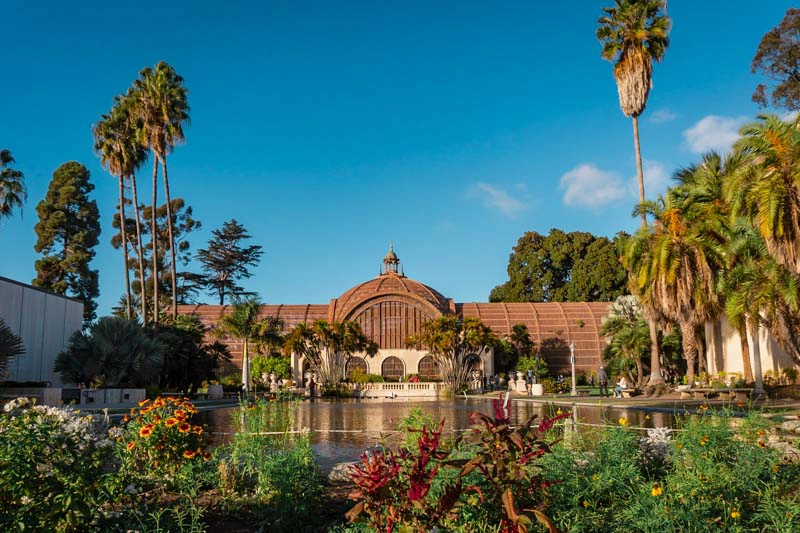 Balboa Park, uma das principais atrações de San Diego
