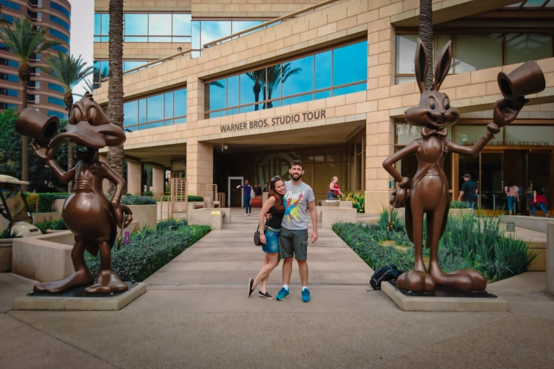 Tour pelos estúdios da Warner Bros, em Los Angeles