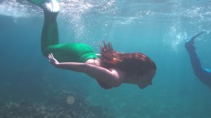 Aula de Sereia no Havaí