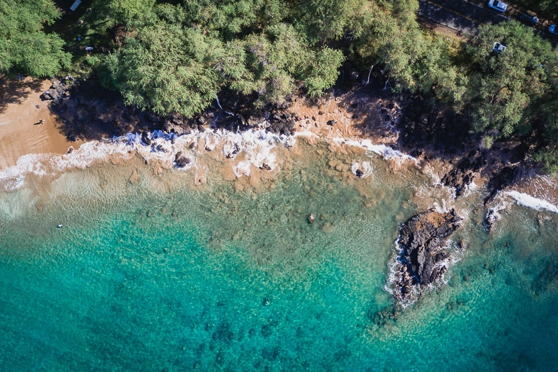 aérea da ilha de Maui, no Havaí