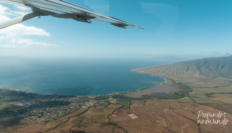 Chegando em Big Island, no Havaí.