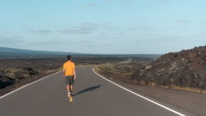 Pedindo Carona no Havaí