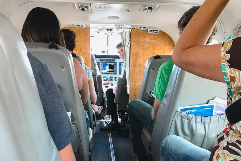 Avião da Mokulele Airlines, no Havaí