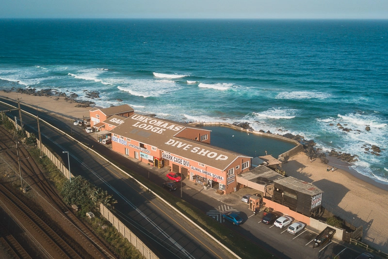Dive Center Aliwal Shoal Scuba, para mergulhos com tubarão na África do Sul