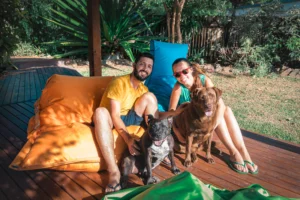 house sitting na Austrália, cuidando de dois cachorros