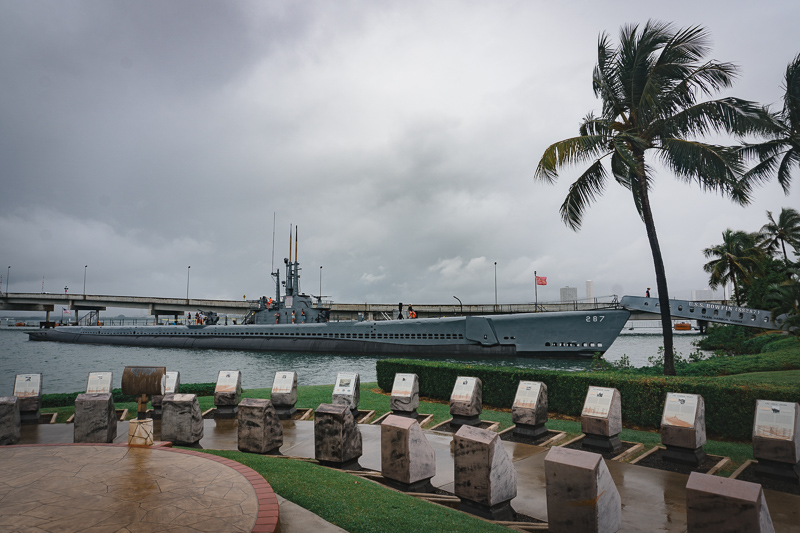 USS Bowfin, uma das atrações possíveis de visitar em Pearl Harbor.