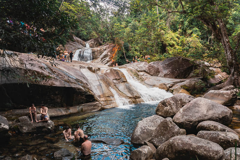 Josephine Falls foi a nossa preferida no circuito das cachoeiras de Cairns