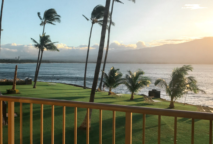 Região de Maalaea, na ilha de Maui, Havaí