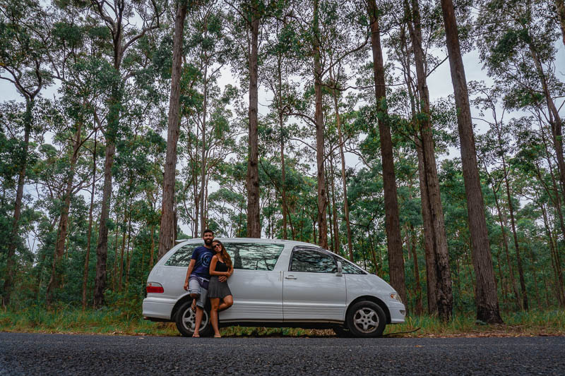 viagem de campervan pela costa leste da Austrália