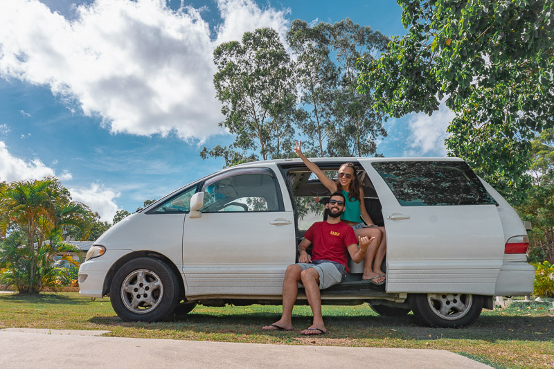 viagem de campervan pela Australia