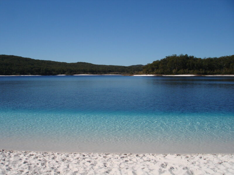 Lake McKenzie na Fraser Island