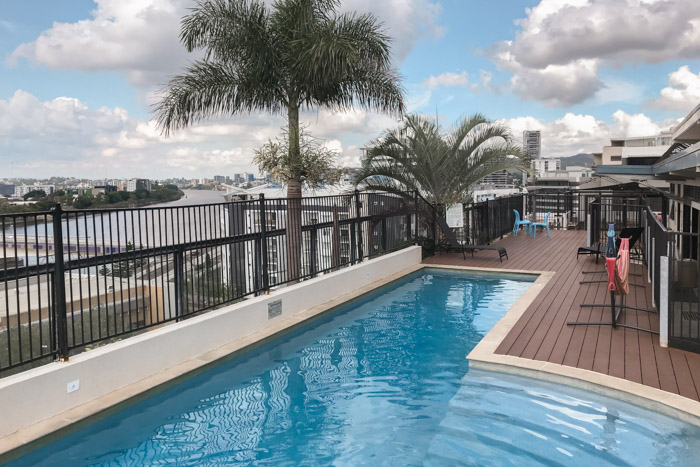 Brisbane City YHA: hostel com piscina no rooftop