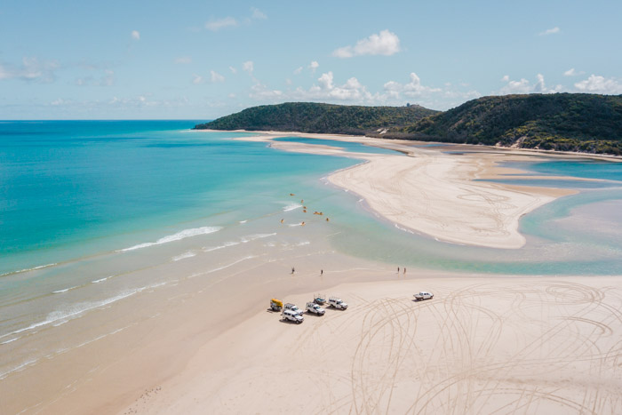 Double Island Point, em Rainbow Beach