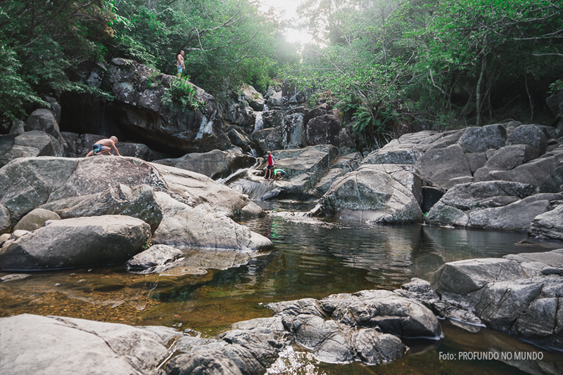Little Crystal Creek em Queensland, Austrália