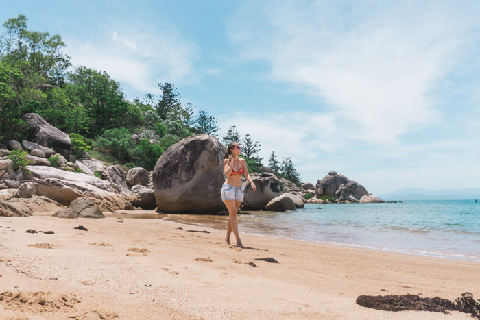 Praia Picnic Bay, em Magnetic Island, Townsville