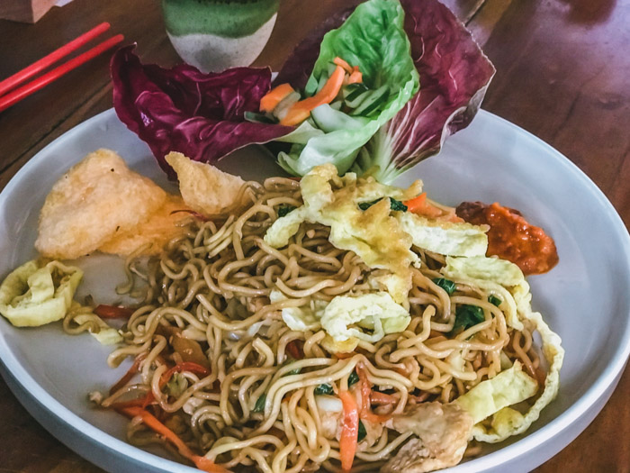 O que comer em Bali - Mie Goreng
