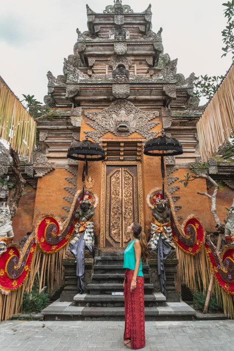 Viagem para Bali - Templos em Ubud