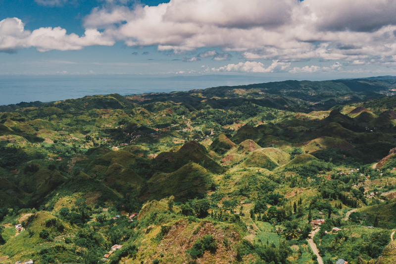 Chocolate Hills em Dalaguete