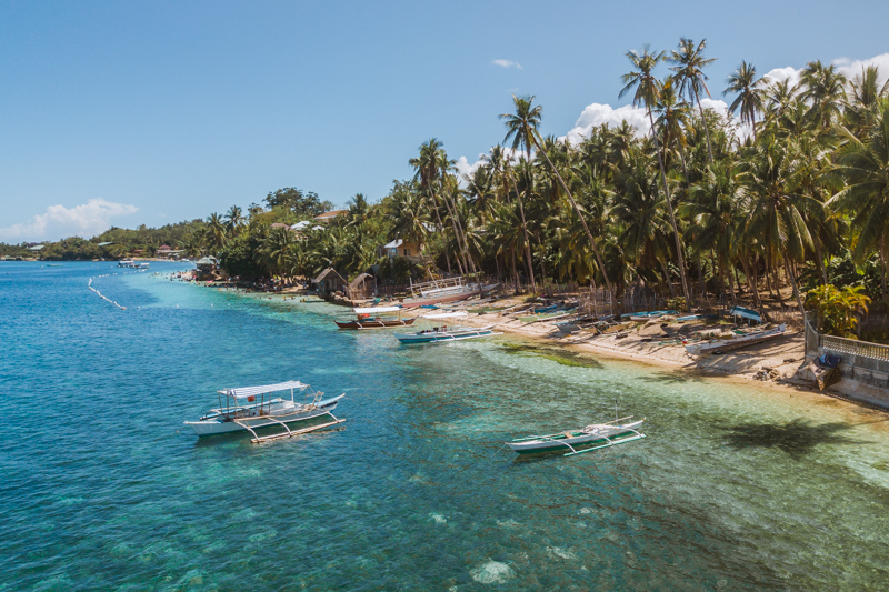 Praia Tinko Beach, em Cebu - Filipinas
