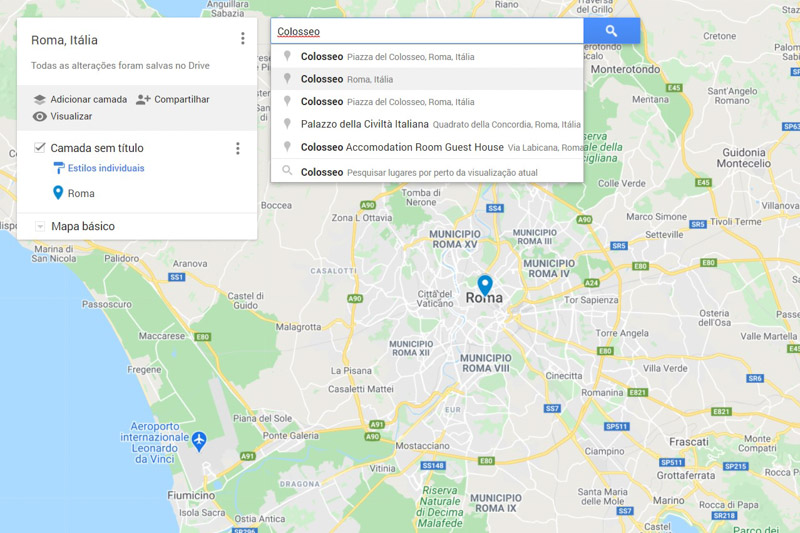 COMO ADICIONAR PONTOS DE INTERESSE NO GOOGLE MY MAPS