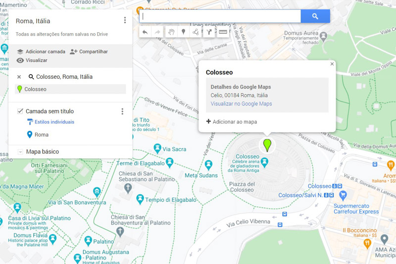 COMO ADICIONAR PONTOS DE INTERESSE NO GOOGLE MY MAPS