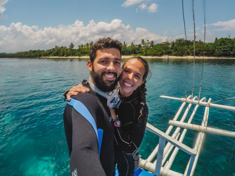 Cebu é um destino incrivel para mergulho nas Filipinas