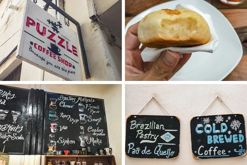 pão de queijo mineiro em Zanzibar.