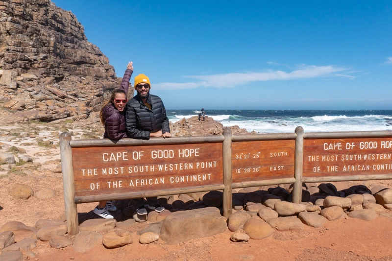 O Cabo da Boa Esperança é um dos principais atrativos da Cidade do Cabo