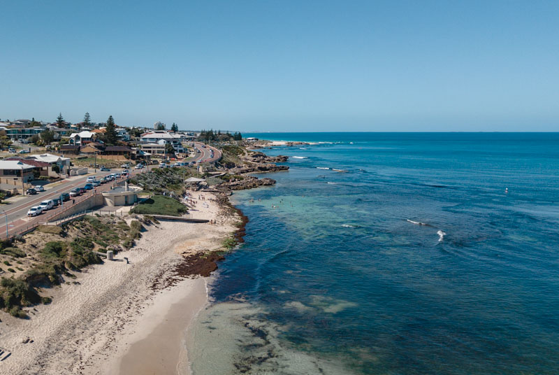O que fazer em Perth: praias da costa oeste da Austrália