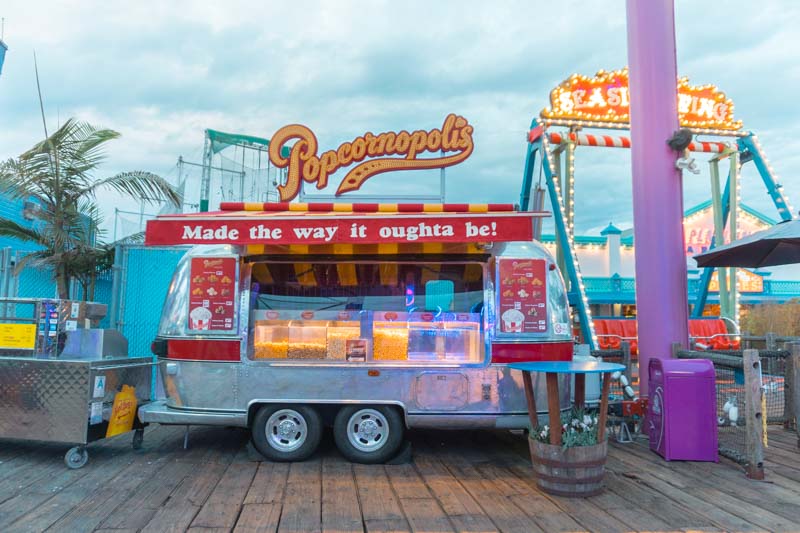 No Pacific Park: o parque de diversões do Píer de Santa Monica.