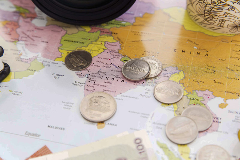 melhor forma de levar dinheiro para viagem