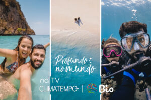 Profundo no Mundo é uma série de viagem e mergulho no canal Climatempo Bio