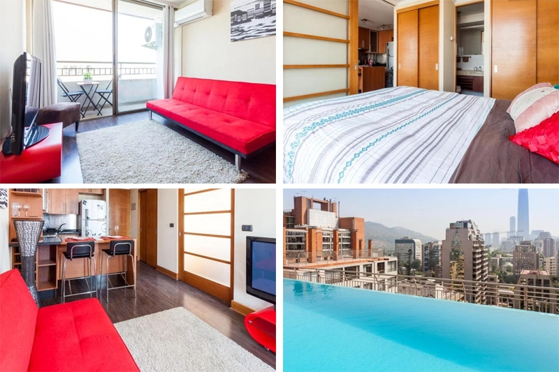 onde ficar em santiago: hospedagem em Providencia